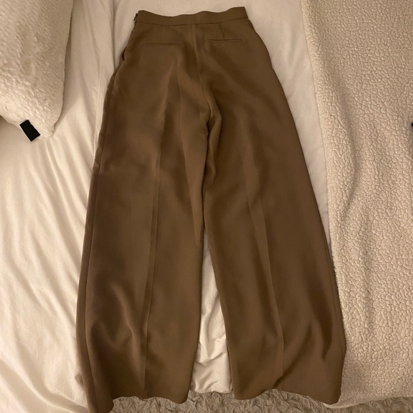 *SOLD* Wilfred Brown Wide Leg Dresspants from Aritzia - Picture 2 of 3